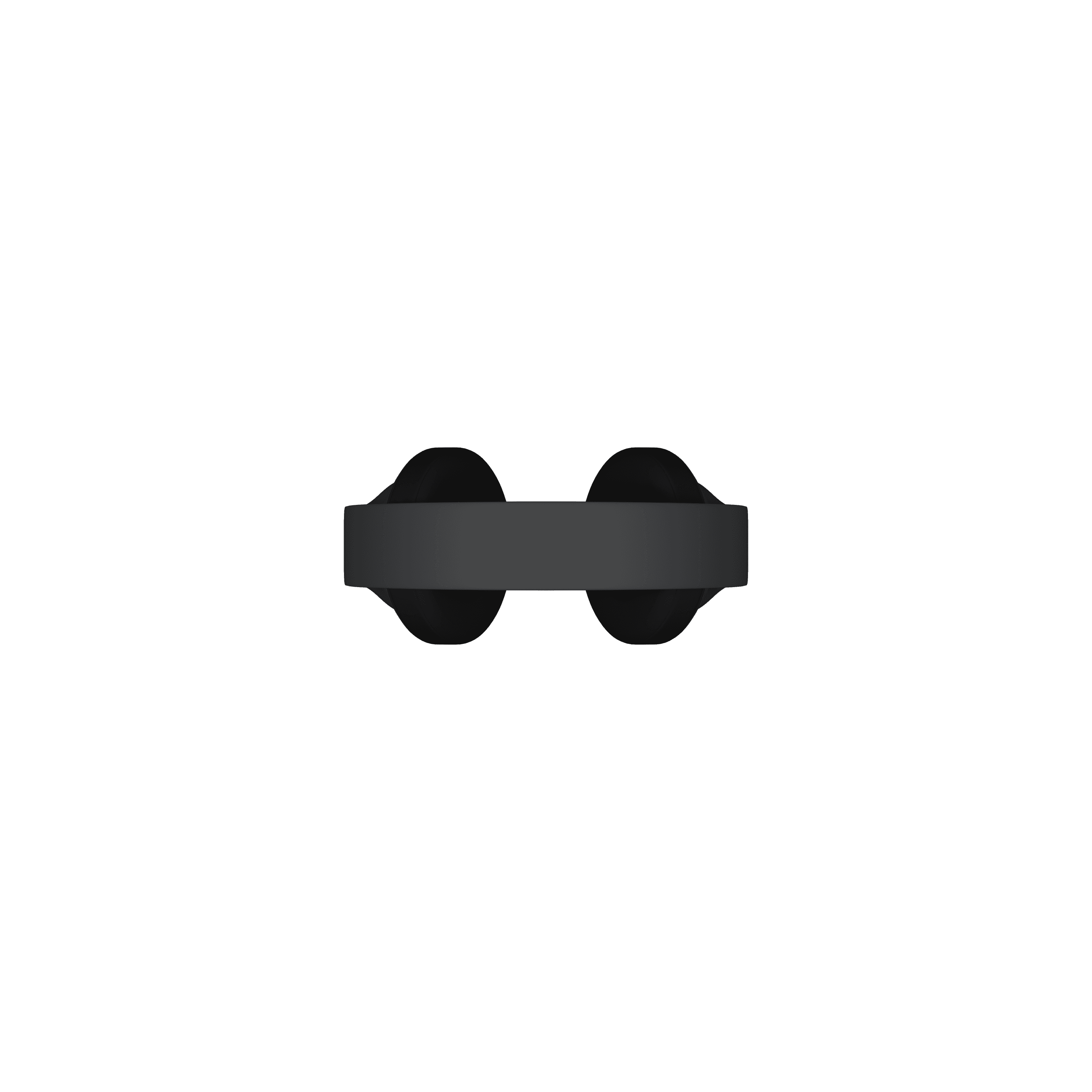 Black over-ear headset